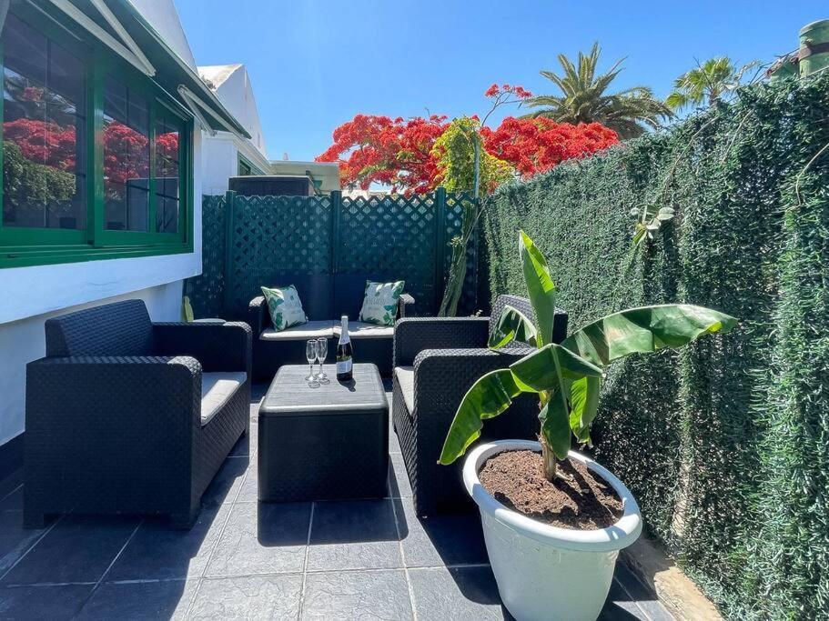 cozy&modern bungalow w/private garden bbq+wifi Maspalomas  Exterior foto
