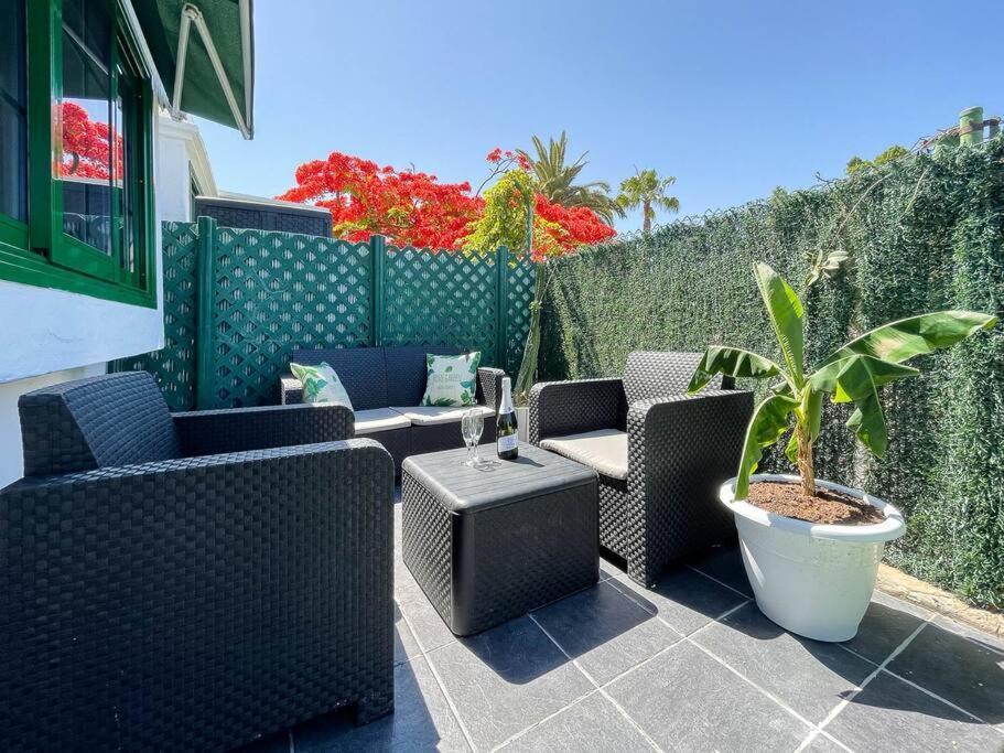 cozy&modern bungalow w/private garden bbq+wifi Maspalomas  Exterior foto